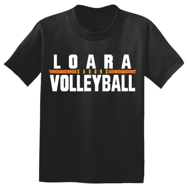 Loara 2025 Volleyball Black Youth PosiCharge Competitor Tee Thumbnail