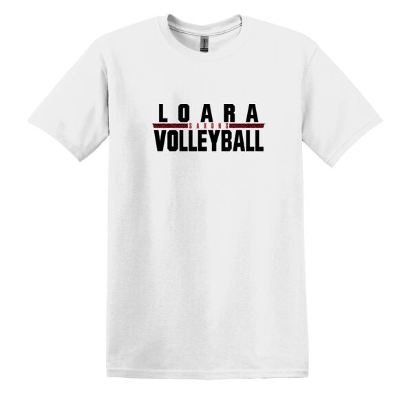 Loara 2025 Volleyball White Heavy Cotton 100% Cotton T Shirt Thumbnail