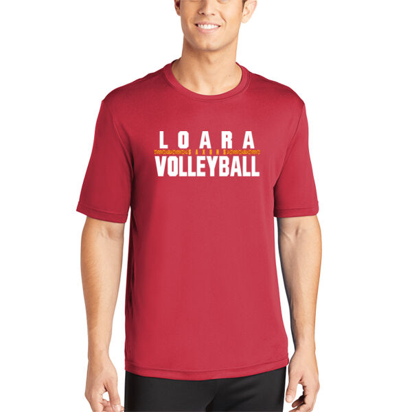 Loara 2025 Volleyball Red PosiCharge Competitor Tee Thumbnail