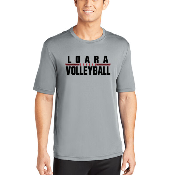 Loara 2025 Volleyball Grey PosiCharge Competitor Tee Thumbnail
