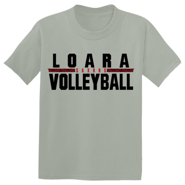 Loara 2025 Volleyball Grey Youth PosiCharge Competitor Tee Thumbnail